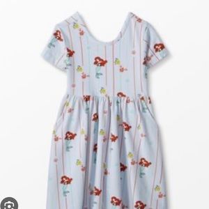 hanna Anderson little mermaid dress size 6 good condition